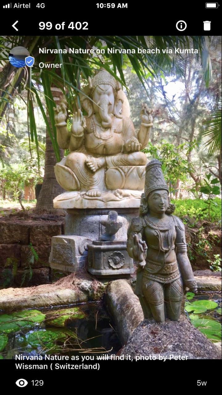Hôtel Nirvana Nature à Gokarna  Extérieur photo